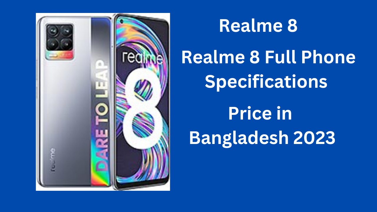 Realme 8 - Full phone specifications